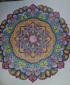 Mandala Coloring Book: 100+ Unique Mandala Designs and Stress Relieving Patterns for Adult Relaxation, Meditation, and Happiness (Magnificent Mandalas) Paperback, Large Print 108 71doI9O4LL