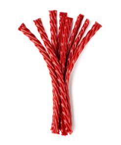 TWIZZLERS Twists Strawberry Flavored Licorice Style, Low Fat Candy Tub, 5 lb 5 Pound (Pack of 1) 19 71dp75RPQL