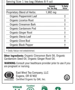 Yogi Tea, Egyptian Licorice Mint, 16 Count 16 Count (Pack of 1) 13 71dpBxM5ezL