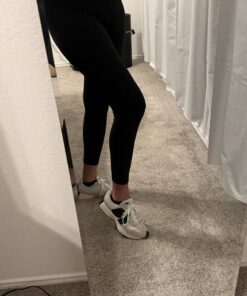 Soft Leggings for Women - High Waisted Tummy Control No See Through Workout Yoga Pants 1-black Small-Medium 24 71dppyIsUpL