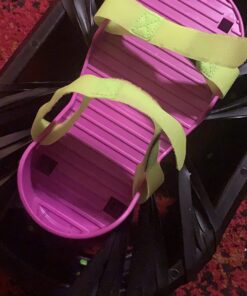 Moon Shoes Bouncy Shoes, Mini Trampolines for Your Feet, One Size, Black, New and Improved, Bounce Your Way to Fun, Very Durable, No Tool Assembly, Athletic Development, up to 130 lbs 19 71dqNZOEmRL