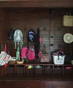 Whitmor Rattique Storage Tote Basket - Java 13W x 15D x 9.63H in. Brown 13W x 15D x 9.63H in. 13 71dqeLyaUML