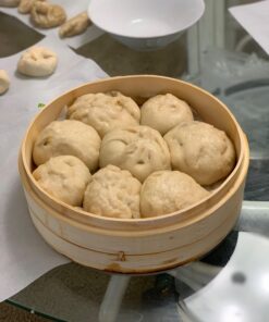 Helen’s Asian Kitchen Bamboo Food Steamer with Lid, 10-Inch Natural Bamboo 24 71drDvP2CnL