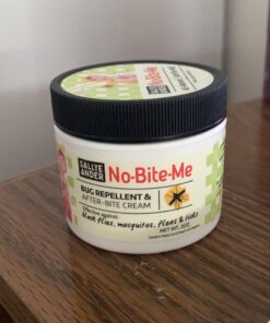 Sallye Ander "No-Bite-Me" All Natural Bug Repellent & Insect Repellent - Anti Itch Cream - Safe for Kids and Infants - Repels Mosquitoes, Fleas, and Ticks - 2 oz - Organic Bug Repellent for Skin 2 Ounce (Pack of 1) 40 71dsVtbe8L
