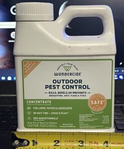 Wondercide - EcoTreat Outdoor Pest Control Spray Concentrate with Natural Essential Oils - Mosquito, Ant, Roach, and Insect Killer, Treatment, and Repellent - Safe for Pets, Plants, Kids - 16 oz 32 71dsXsZuGyL