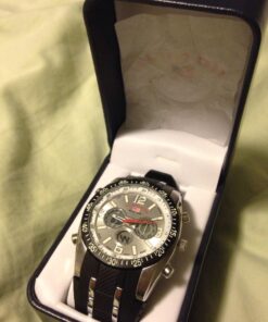 U.S. Polo Assn. Sport Men's US9061 Watch with Black Rubber Strap Watch 21 71dsqCF5HKL