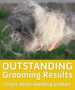 GoPets Dematting Comb with 2 Sided Professional Grooming Rake for Cats & Dogs 23 71dtAwpA5CL