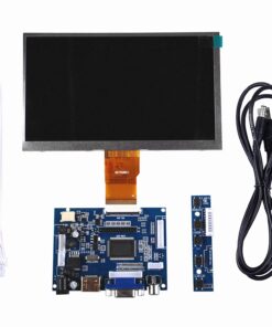 Alternative view of GeeekPi 7 inch 1024 x 600 HDMI Screen LCD Display with Driver Board Monitor for Raspberry Pi