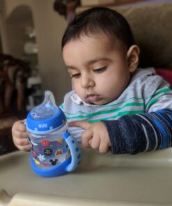 NUK Disney Learner Sippy Cup, Mickey Mouse, 5 Oz 1Pack 1 Pack 47 71dtRP0I79L