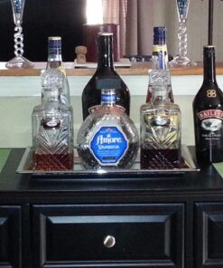 Bormioli Rocco Selecta Collection Whiskey Gift Set – Sophisticated Etched 33.75oz Decanter & 6 9.5oz Glass Tumblers With Starburst Detailing – For Whiskey, Bourbon, Scotch & Liquor 7 Piece Set Standard Packaging 51 71duPkNFFXL