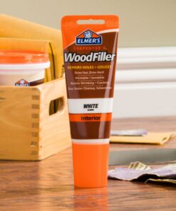 Elmer's E855 Carpenter's Wood Filler, 3.25-Ounce Tube, White 20 71duQgm7fL