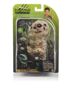WowWee Untamed Skeleton Raptor by Fingerlings – Gloom (Sand) – Interactive Collectible Dinosaur 20 71ducepha2L
