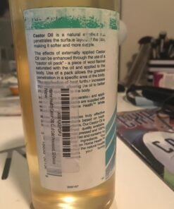 Home Health Original Castor Oil - 32 Fl Oz - Promotes Healthy Hair & Skin, Natural Skin Moisturizer - Pure, Cold Pressed, Non-GMO, Hexane-Free, Solvent-Free, Paraben-Free, Vegan (50132) 47 71dvIZSXHL