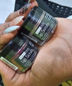 4pc Beauty Treats Lip Scrub with Almond Creme Wild Apple Vanilla Bean Dark Cherry All 4 Full Set 19 71dvte1hwSL