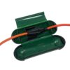 Hot Headz H-EXT-302 Outdoor Extension Safety Seal Resistant Cord Cover for Holiday Lights Water Fountains, Pool Pumps, Air Conditioners, Etc, Single, Green 26 71dw5darkJL