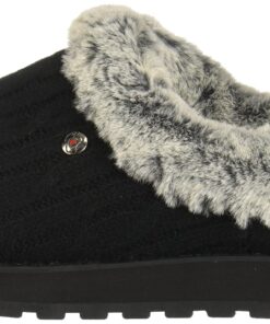 Skechers BOBS Women's Keepsakes - Ice Angel Slipper 5.5 Wide Black 15 71dwUTHB AL 3
