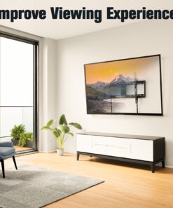 Mounting Dream UL Listed TV Mount for Most 37-75 Inch TV, Universal Tilt TV Wall Mount Fit 16", 18", 24" Stud with Loading Capacity 132lbs, Max Vesa 600 x 400mm, Low Profile Flat Wall Mount Bracket 30 71dxm7Y44XL