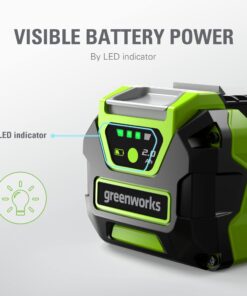 Greenworks 40V 2.0Ah Lithium-Ion Battery (Genuine Greenworks Battery / 75+ Compatible Tools) 2.0Ah Battery 11 71dyP55BrVL