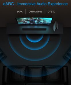 BlueRigger 4K HDMI Cable (25FT,4K 60Hz HDR, High Speed 18 Gbps, eARC, Nylon Braided Cord) - Compatible with PS5, PS4, Xbox, Roku, Apple TV, HDTV, Blu-ray, PC 23 71dz3XXSkML