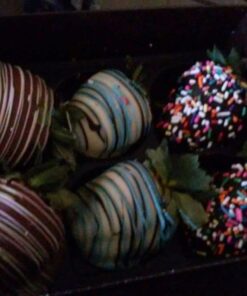 6 Happy Birthday Chocolate Covered Strawberries 30 71dz952 kLL