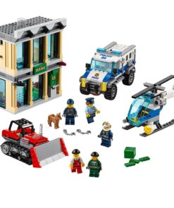 LEGO City Police Bulldozer Break-in 60140 Building Kit 8 71e Nq2y0gL