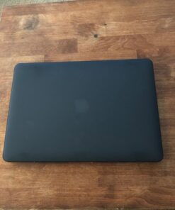 MOSISO Compatible with MacBook Air 13 inch Case (Models: A1369 & A1466, Older Version 2010-2017 Release), Protective Plastic Hard Shell Case & Keyboard Cover & Screen Protector, Black 44 71e TVQ8BeL 1