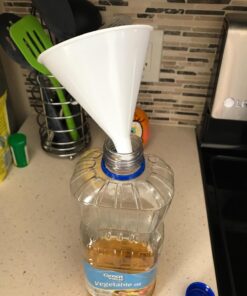 Norpro Plastic Funnel, Set of 3, Set of Three, White 33 71e umPnefL