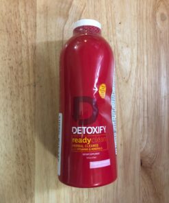 Detoxify – Ready Clean Herbal Cleanse – Tropical – 16 oz – Professionally Formulated Herbal Detox Drink – Enhanced with Milk Thistle Seed Extract & Burdock Root Extract – Plus Sticker. 16 Fl Oz (Pack of 1) 33 71e0 NRE7CL 1