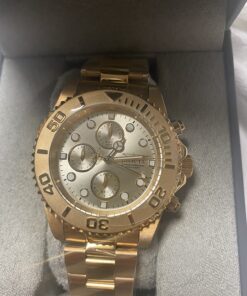 Invicta Pro Diver Men's Wrist Watch Stainless Steel Japanese Quartz 22 mm Gold Ion-Plating 41 71e0A4MCFEL