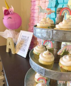 Meri Meri, Cupcake Kit, I Believe In Unicorns - Pack of 24 20 71e0CBA4XVL