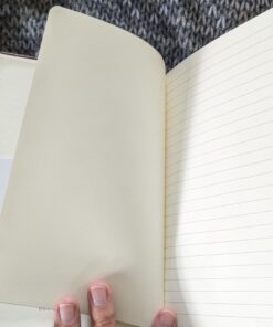 BEECHMORE BOOKS Ruled Journal Notebook - A5 Brown 160 Lined Pages 8.3 x 5.8 inch | Hardcover Leather Daily Journals For Writing - Thick 120gsm Cream Paper | Gifts for Men, Women, Notebooks For Work Chestnut Brown Large (5.75" x 8.25") 35 71e0NRuvFzL