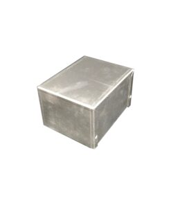 Alternative view of BUD Industries CU-3005-A Aluminum Electronics Minibox 5" L x 4" W x 3" H, Gray