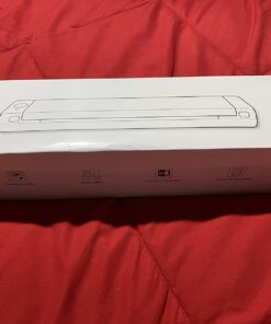 Phomemo M08F Portable Printer, 8.5'' x 11'' US Letter Mobile Compact Printer, Bluetooth Thermal Printer for Study, DIY Creation, Travel, List, Home, Gift, School, Office, Cyan Green & White 49 71e25nUlPfL