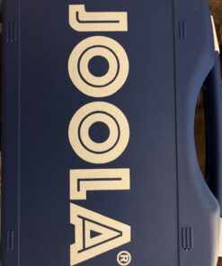 JOOLA Tour Carrying Case - Ping Pong Paddle Case with 18 40mm 3 Star Competition Ping Pong Balls and Space for Storing 2 Standard Table Tennis Rackets - Durable High Density Case with EVA Foam Lining Blue 20 71e2g5q9DJL