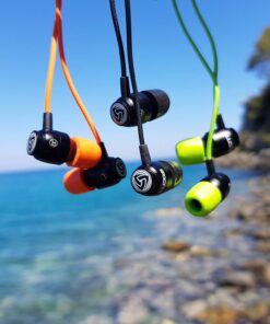 Alternative view of LUDOS Clamor Wired Earbuds in-Ear Headphones, 5 Years Warranty, Earphones with Microphone, Noise Isolating Ear Buds, Memory Foam for iPhone, Samsung, School Students, Kids, Women, Small Ears - Blue 1 PACK