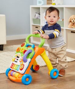 VTech Sit-to-Stand Learning Walker (Frustration Free Packaging) , Orange 14 71e3OPKzYQL