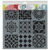 The Crafters Workshop TCW-385 Template, 12 by 12-Inch, Moroccan Tiles 3 71e3czXZAHL