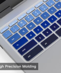 Keyboard Cover for Acer Chromebook Spin 11 311 C733 CP311 511 512/Chromebook 11 CB3-131 CB3-132 CP311 C738T CB5-132T/Chromebook Spin 713 CP713 R13 CB5-312T/Acer Chromebook 14 15 inch,Gradual Blue Gradual Blue 20 71e3q6 6FIL