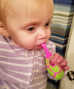 Jordan* ® | Step 1 Baby Toothbrush | 0-2 Years, Soft Bristles, BPA Free | 4 Pack 40 71e407lhYtL