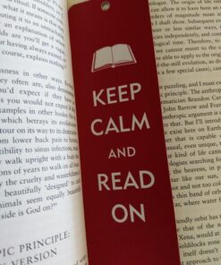 Keep Calm & Read On Beaded Bookmark 12 71e50eUlirL