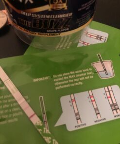 Stinger Detox Buzz 5X Extra Strength Drink – Grape Flavor –Liquid, 8 FL OZ 8 Fl Oz (Pack of 1) 37 71e5G LzUsL