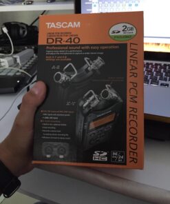 Tascam, 4 AD Converter, usb2.0, Black, DR-40 30 71e5Y8iH4pL