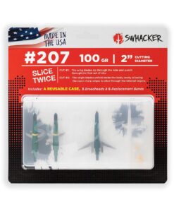 Swhacker SWH00207 #207 2 Inch Cut Broadheads Set of 3-100 Grain, Green, 2" 31 71e6mtiCggL