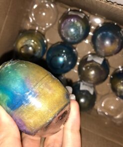 Rainbow Glitter Slime Filled Eggs (1 Dozen) Easter Egg Hunt Supplies, Birthday Party Favors & Prizes 1 10 71e6osAEE3L