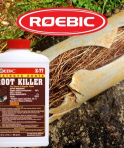 Roebic K-77 Root Killer for Sewer and Septic Systems, Clears Pipes and Stops New Growth, Safe for All Plumbing 12 71e6pyfJ9L