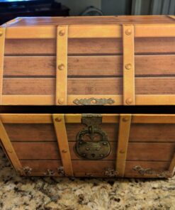 Teacher Created Resources TCR5048 Treasure Chest, 9.5 inch X 8 inch X 8.5 inch, Brown 38 71e7TTo kgL