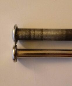 SCStyle Inline Skate Wheel 15/64" Shaft Hex Socket Screw (10XSilver) Set of 10 3 71e7w2vIlL