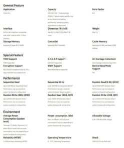 Samsung 850 EVO - 500GB - M.2 SATA III Internal SSD (MZ-N5E500BW) 500 GB 28 71e80nakmL
