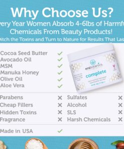 Era Organics Manuka Honey Face Cream - Advanced 12-in-1 Nourishing and Rejuvenating Daily Face Moisturizer for Women and Men - Face Moisturizer for Sensitive Skin - Body Moisturizer for Dry Skin 4 oz Regular 4 Ounce (Pack of 1) 26 71e8QvL8jsL