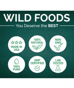 Wild Foods Organic Cocoa Powder | Single Origin Unsweetened Keto Chocolate Powder for Cooking & Baking | 100% Natural Cacao Beans | Sugar Free Non Dutch Raw Superfood Powder | 12 oz 12 Ounce (Pack of 1) 24 71e8fhkxinL
